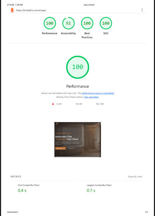 Result Screenshot Proof